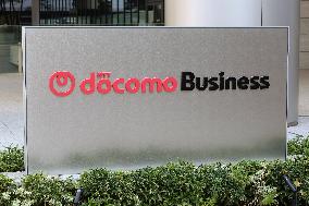 NTT DOCOMO Business signboard and logo